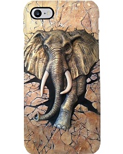 Elephant Clay Pattern Print Phone Case i-phone-7-case