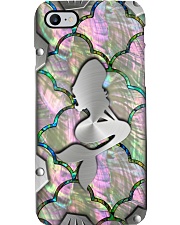 Mermaid Metal Pattern Print Phone Case i-phone-8-case