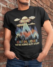 Get in loser Classic T-Shirt apparel-classic-tshirt-lifestyle-26
