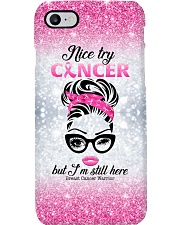 Nice try cancer Phone Case i-phone-8-case