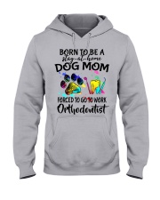dog mom orthodontist 4 Hooded Sweatshirt tile