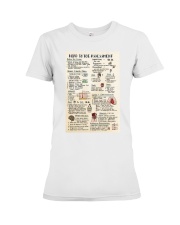 Nurse assessment dvhd-ntv Premium Fit Ladies Tee tile