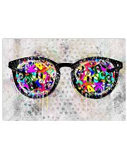 optometry glass 17x11 Poster front