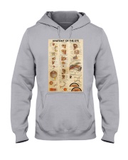 Anatomy Of The Eye Vintage Poster, Physician Poster, Optician Gift Idea, Optometry, Optometrist Health Care Poster Hooded Sweatshirt tile