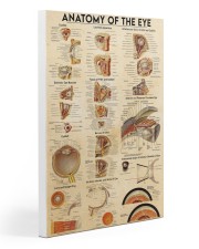Anatomy Of The Eye Vintage Poster, Physician Poster, Optician Gift Idea, Optometry, Optometrist Health Care Poster Gallery Wrapped Canvas Prints tile