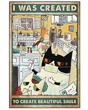 dentist cat smile 11x17 Poster front