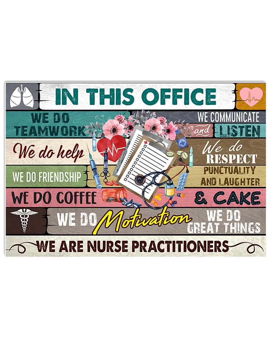 this-office-Nurse-practitioner 17x11 Poster