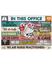 this-office-Nurse-practitioner 17x11 Poster front
