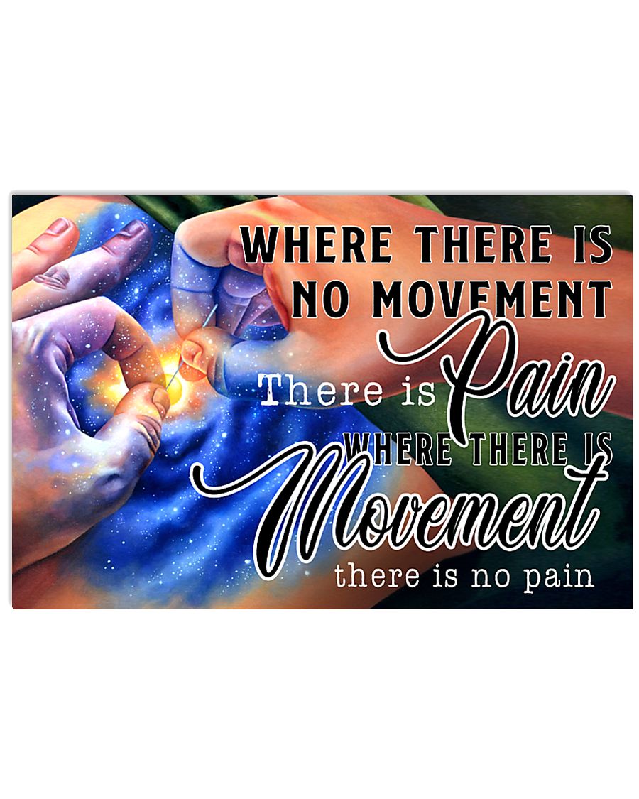 TCM pain movement 17x11 Poster