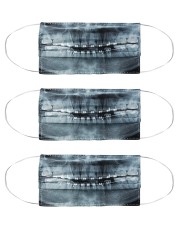 X-rays Dental Tooth Bone Films Mask, X-ray Teeth Bracer Mask, X-Rays Face Mask, Radiology Face Mask, Dental Teeth Mask Cloth Face Mask - 3 Pack front