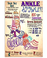 orthopedic ankle doodle 11x17 Poster front