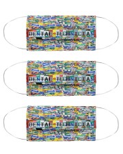 plate mask dental technician Cloth Face Mask - 3 Pack front