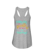 CT Technologist sparkle Ladies Flowy Tank tile