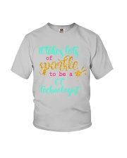 CT Technologist sparkle Youth T-Shirt tile