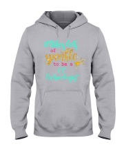 CT Technologist sparkle Hooded Sweatshirt tile