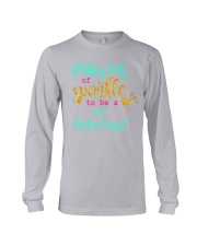 CT Technologist sparkle Long Sleeve Tee tile
