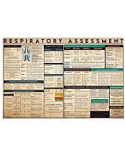 respiratory assessment 36x24 Poster front