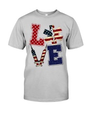 paramedic Love Independence day Classic T-Shirt front