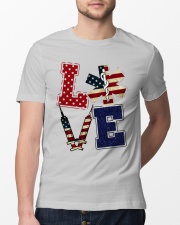 paramedic Love Independence day Classic T-Shirt lifestyle-mens-crewneck-front-13