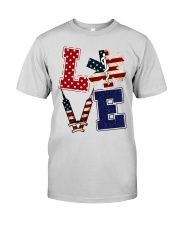 paramedic Love Independence day Premium Fit Mens Tee tile