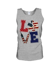 paramedic Love Independence day Unisex Tank tile