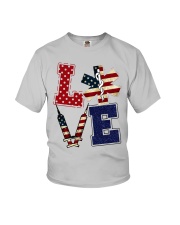 paramedic Love Independence day Youth T-Shirt tile