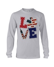 paramedic Love Independence day Long Sleeve Tee tile