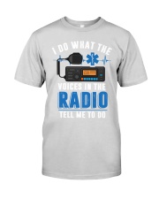 radio voice emt dvhd Premium Fit Mens Tee tile