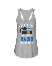 radio voice emt dvhd Ladies Flowy Tank tile
