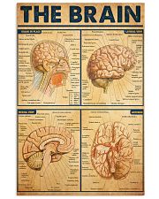 brain watercolor neurosurgery 24x36 Poster front