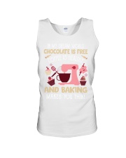 Baking makes you thin Unisex Tank tile