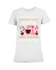 Baking makes you thin Premium Fit Ladies Tee tile