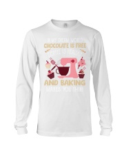 Baking makes you thin Long Sleeve Tee tile