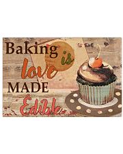 baking love edible 17x11 Poster front