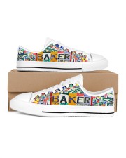shoe plate baker Women's Low Top White Shoes thumbnail