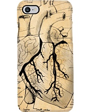 Cardiologist heart sketch Phone Case i-phone-8-case