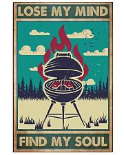 lose mind bbq 24x36 Poster front