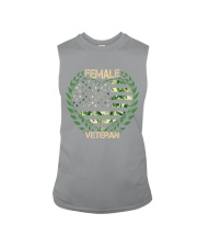 female veteran us love Sleeveless Tee tile