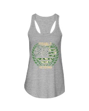 female veteran us love Ladies Flowy Tank tile