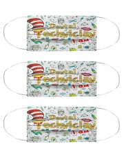 dental technician i am mas Cloth Face Mask - 3 Pack front