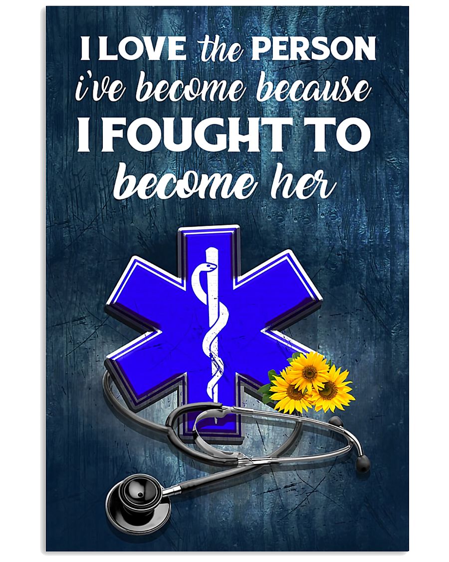 paramedic-fought-her 11x17 Poster