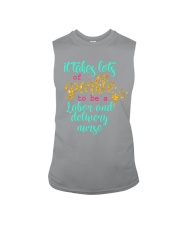 Labor and Delivery Nurse sparkle Sleeveless Tee tile