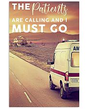 patient call paramedic 11x17 Poster front