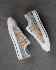 pharmacy-vintage-label Men's Low Top White Shoes aos-complex-men-white-high-low-shoes-lifestyle-inside-left-outside-left-01