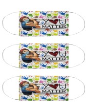 mask matter counselor Cloth Face Mask - 3 Pack front