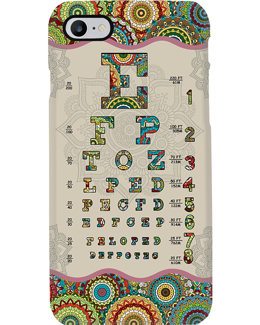 mandala phonecase optometrist Phone Case