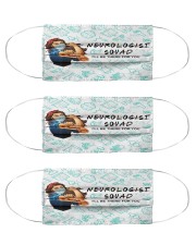 mas squad neurologist Cloth Face Mask - 3 Pack front
