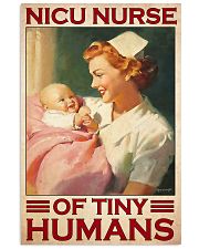 Nicu nurse tiny humans 11x17 Poster front