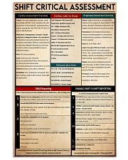 shift critical assessment 24x36 Poster front