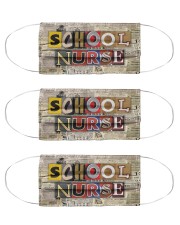 Ransom School Nurse Face Mask, School Nurse Office Mask, School Nurse Mask, Nurse Mask, School Nurse Appreciation Gift, Nursing School Gift Cloth Face Mask - 3 Pack front